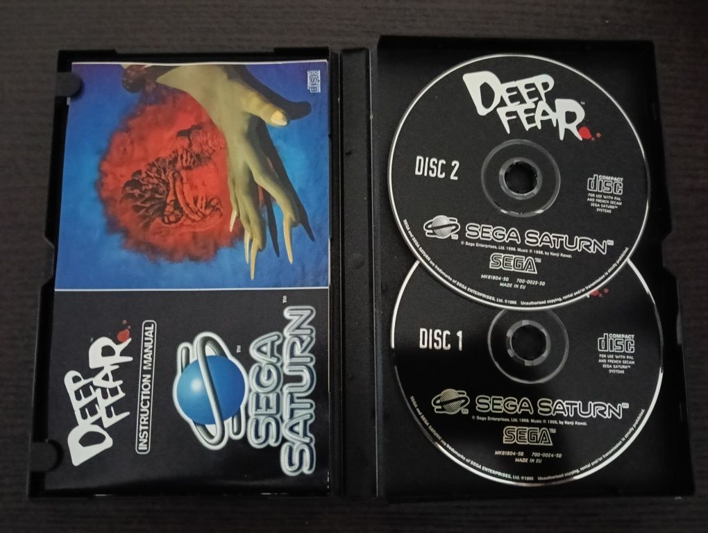 DEEP FEAR Sega Saturn