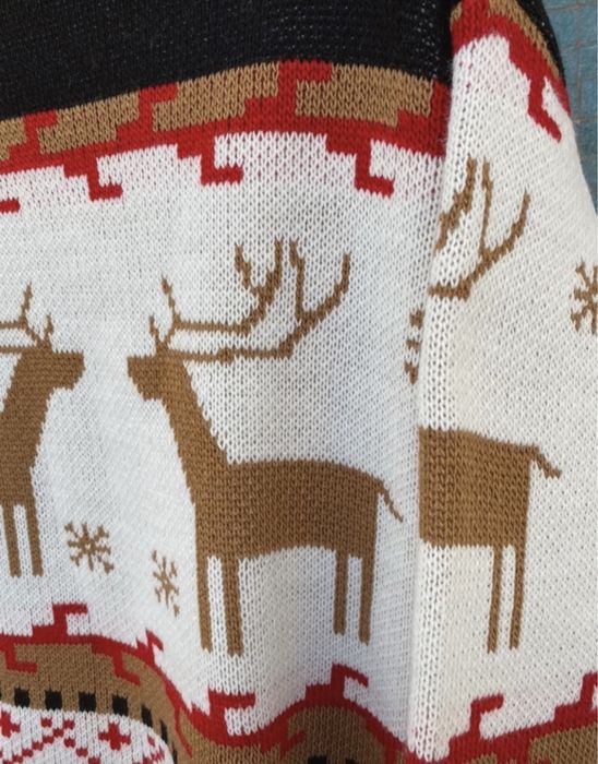 Camisola malha com veados