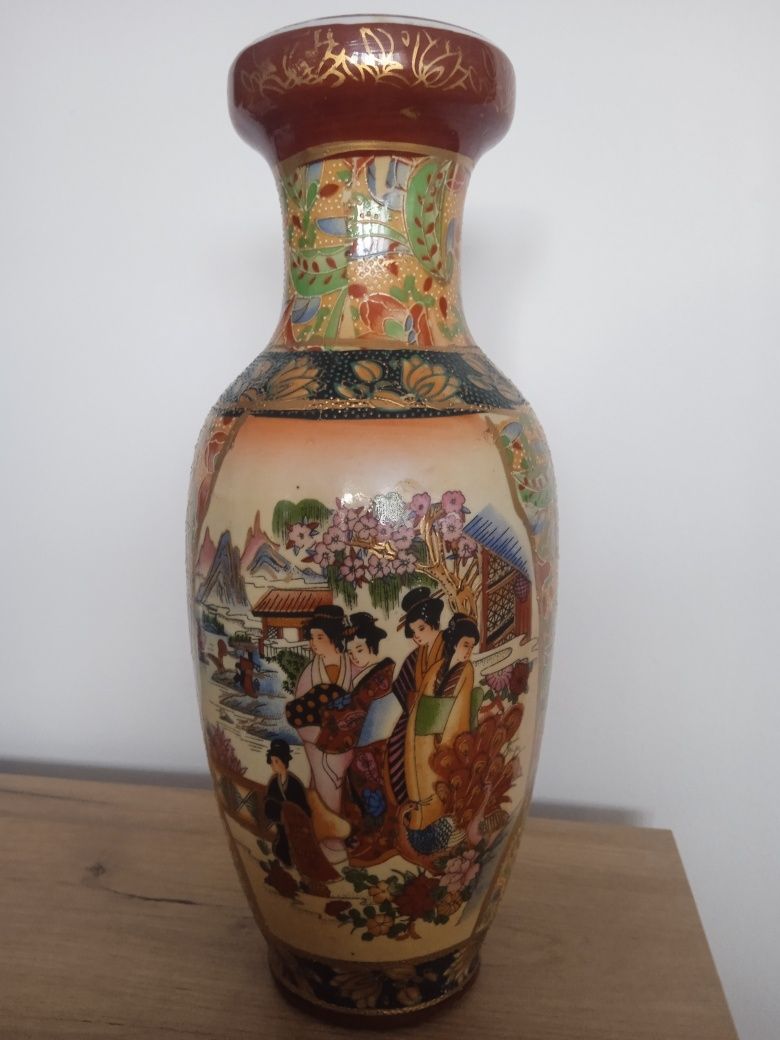 Stary porcelanowy wazon chiński porcelana 25cm