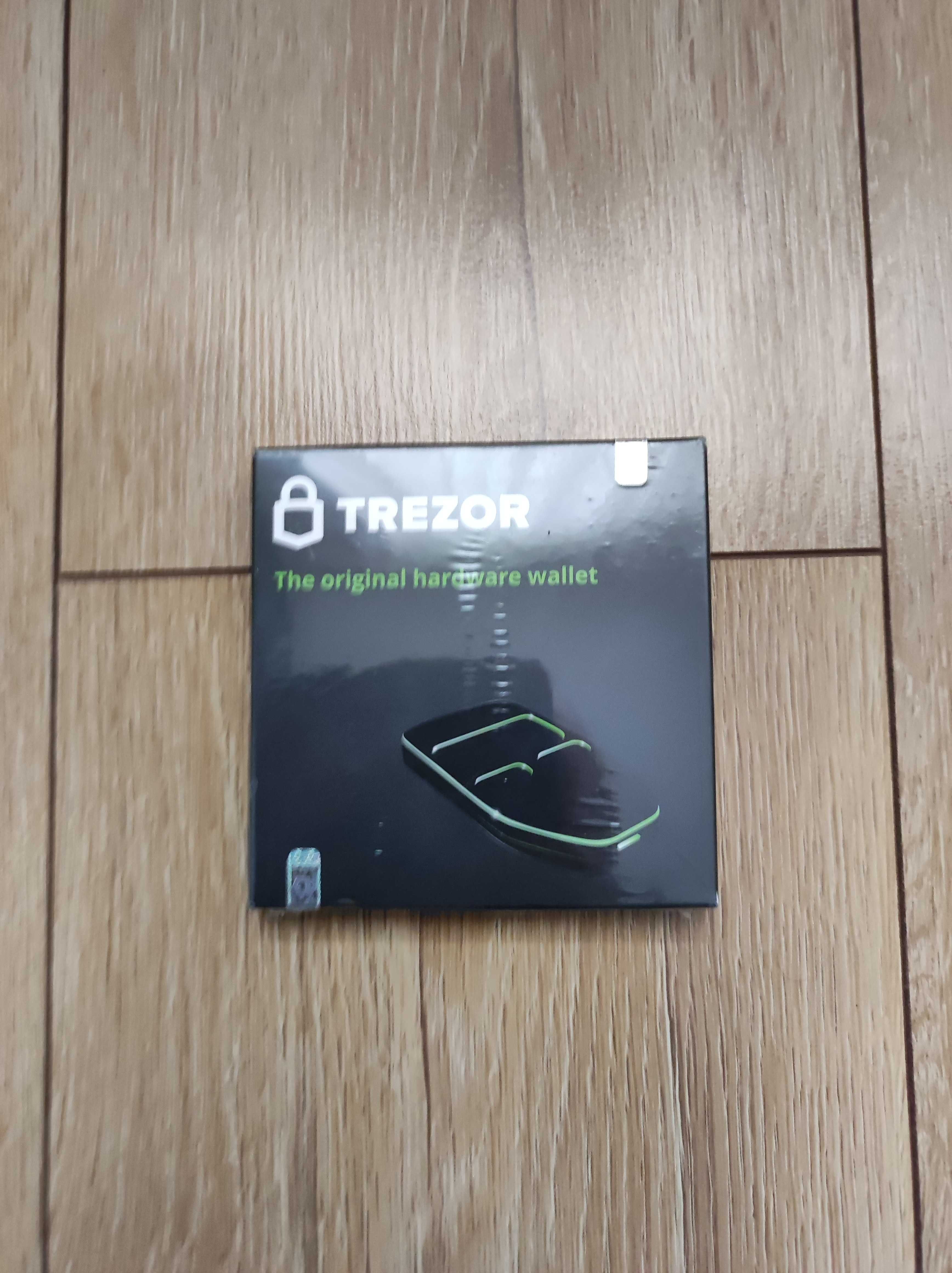 Portfel do kryptowalut Trezor - czarny