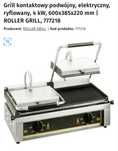 Grill Kontaktowy podwujny Roller Majestic R 4 kW/400V do Kebaba Profes