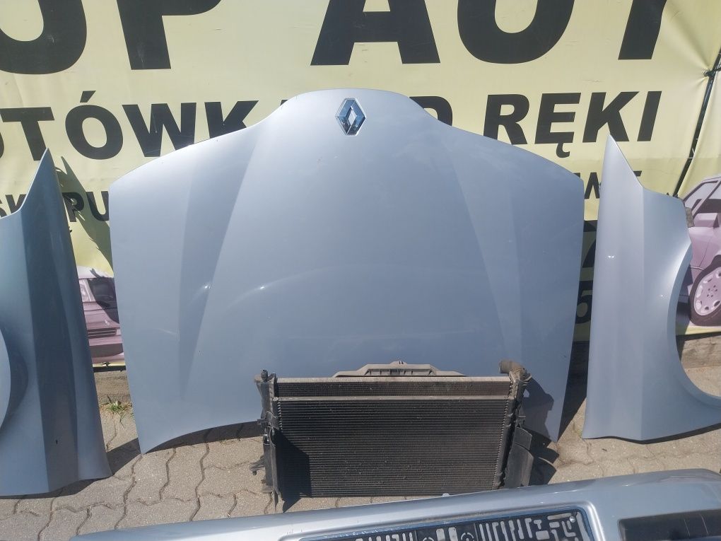 Renault Laguna II TEB65 maska zderzak błotnik lampa pas chłodnice 1.6