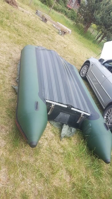 Ponton Kormoran 360 z kilem +podłoga Alu +przyczepa