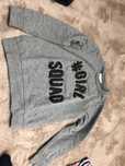 Bluza dziewczęca NameIt #Girl Squad szara 7 - 8 lat