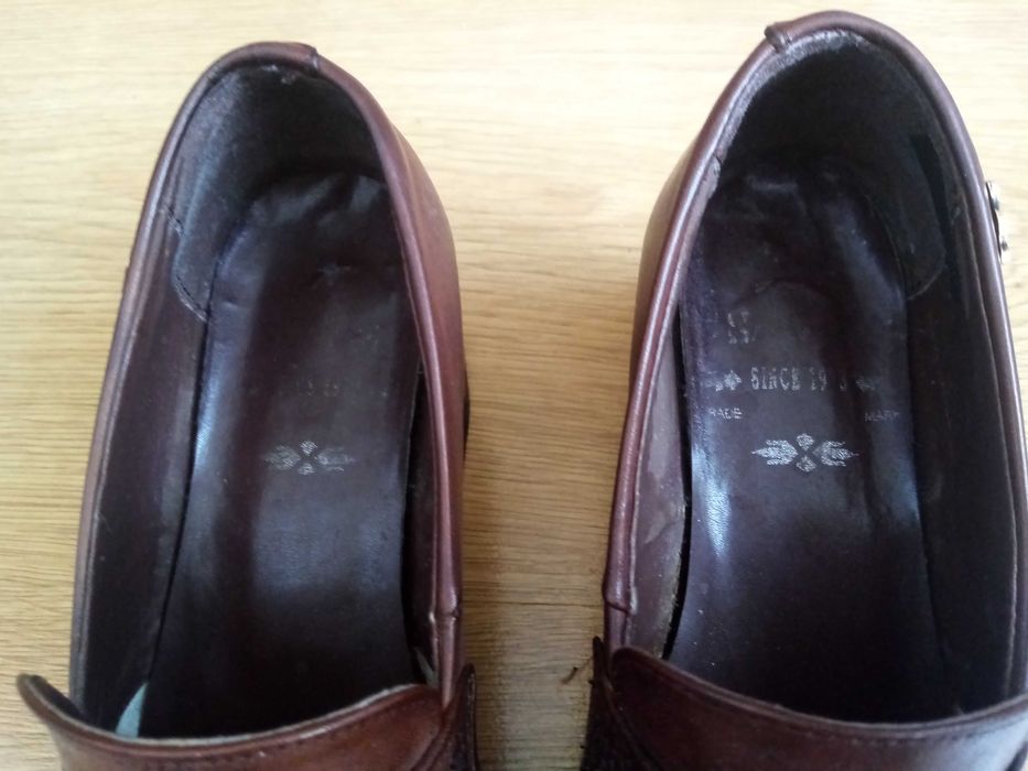 SANCHEZ hiszpańskie buty ze skóry r.37