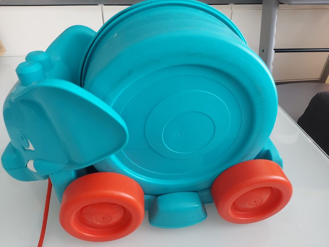 Słoń spacerowy Mega Bloks Klocki Pełny komplet Fisher Price