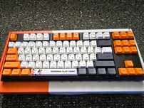 Игровая беспроводная клавиатура Varmilo VCS87 Awake Cherry Silent Red