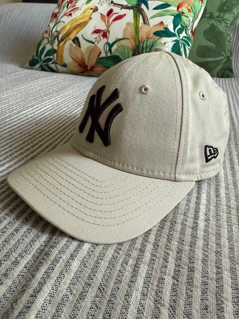 New Era czapka z daszkiem dziecięca biała/kremowa (Stone) 52-53 (CHLD)