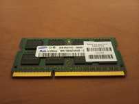 Pamięć RAM Samsung 2GB DDR3 PC3-10600S 1333MHz SODIMM