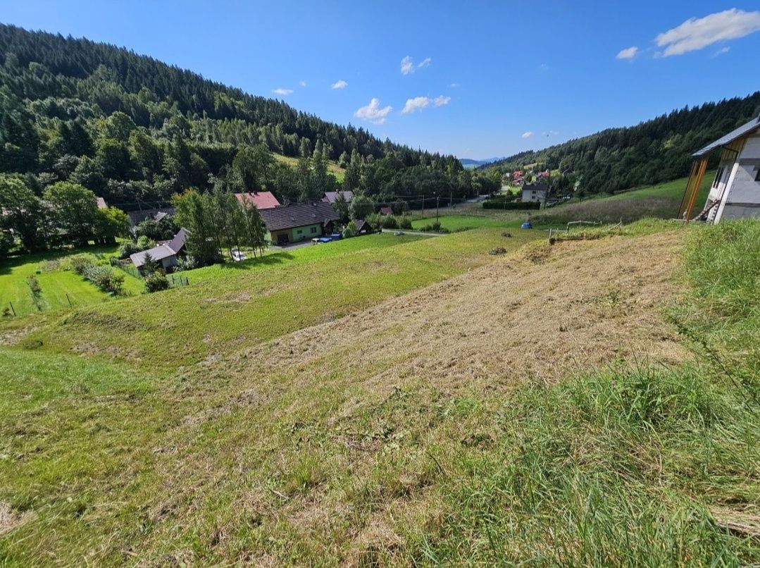 Widokowa działka budowlana Beskid Żywiecki FAKTURA VAT