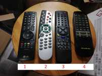 Piloty do RTV TV karta TV Tuner sat i uniwersalny