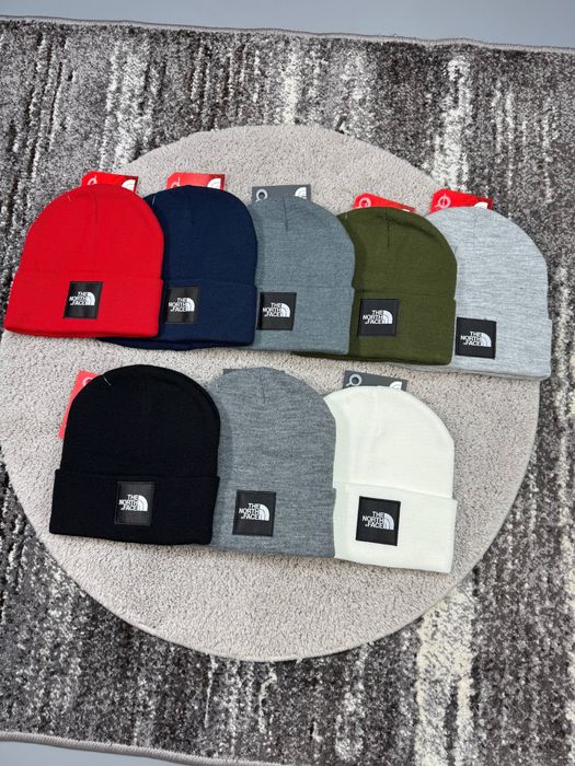 Шапки чоловічі жіночі демісезонні TNF ТНФ