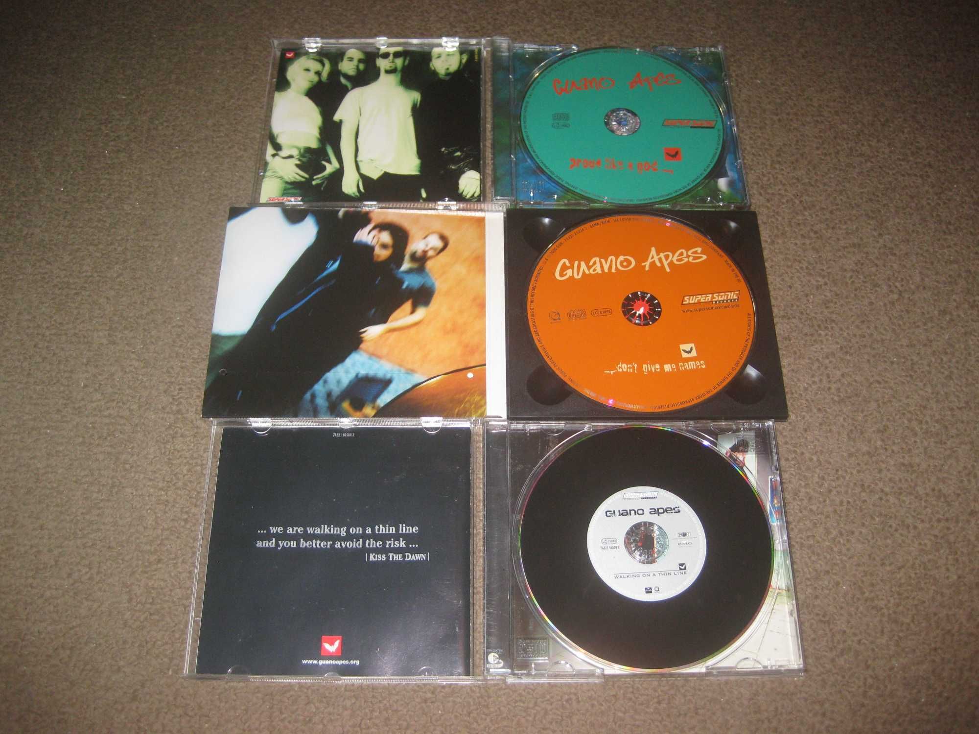 5 CDs dos "Guano Apes"