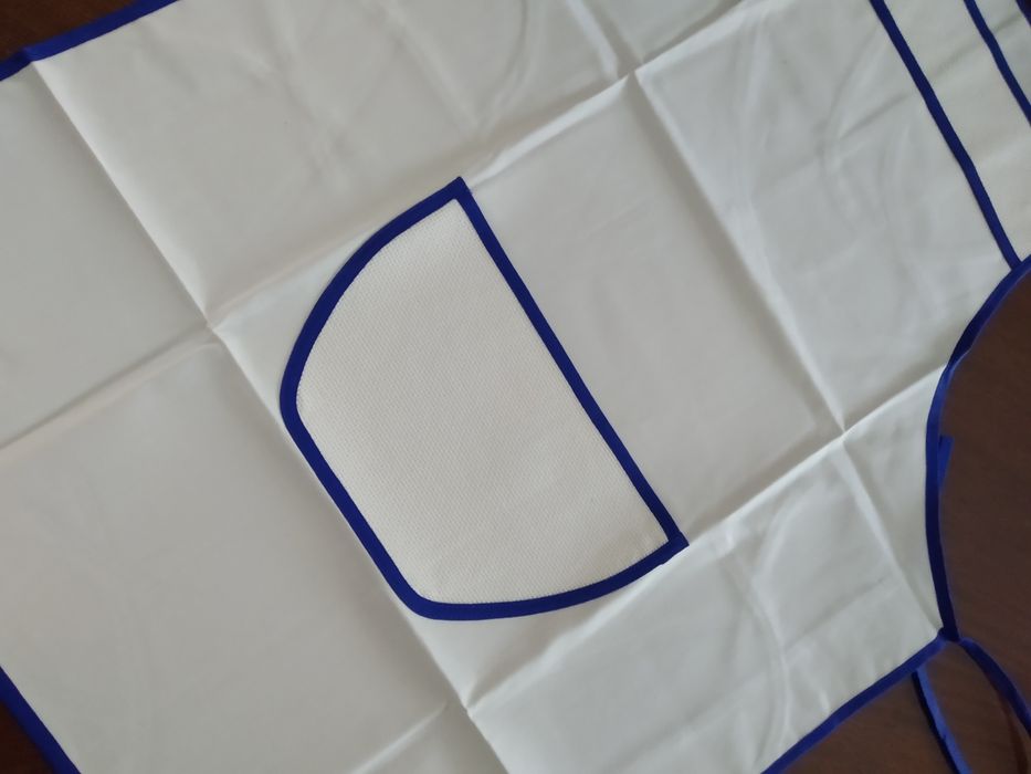 Avental - dá para bordar.