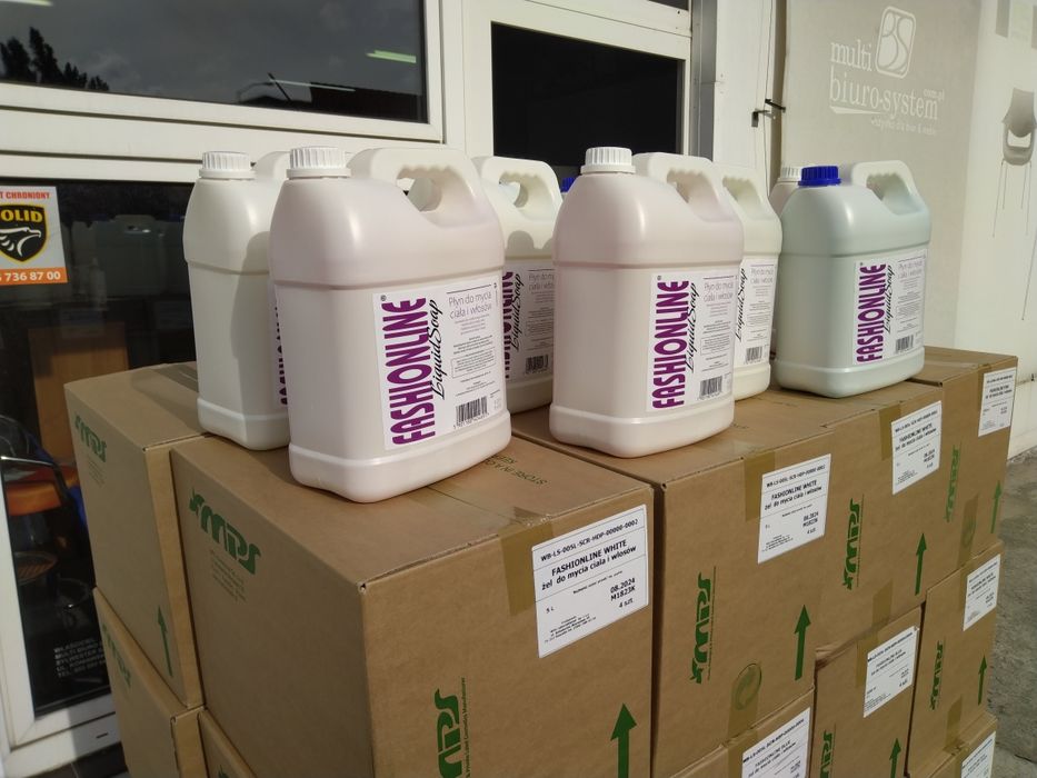 Fashionline mydło w płynie do ciała i włosów 5L