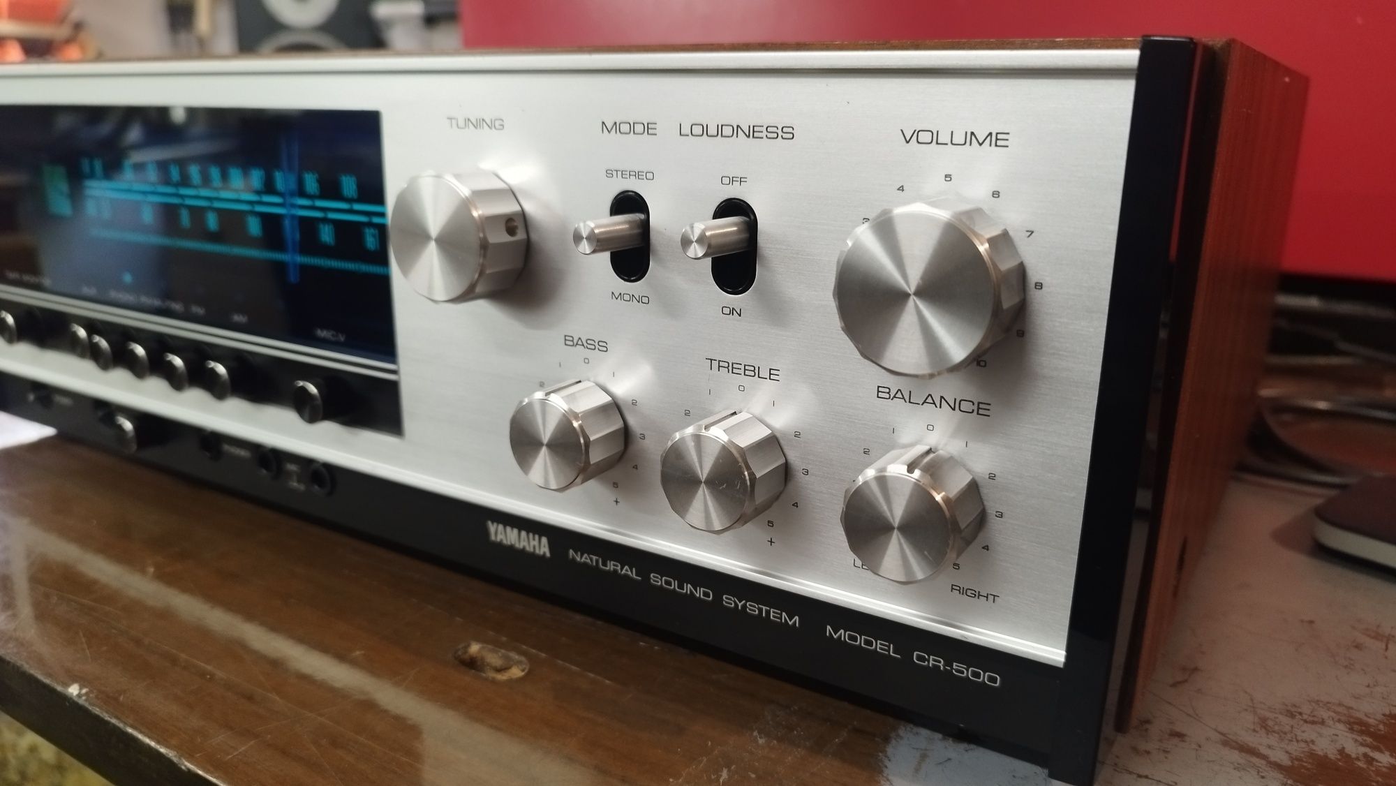 Yamaha CR 500 amplituner stereo vintage