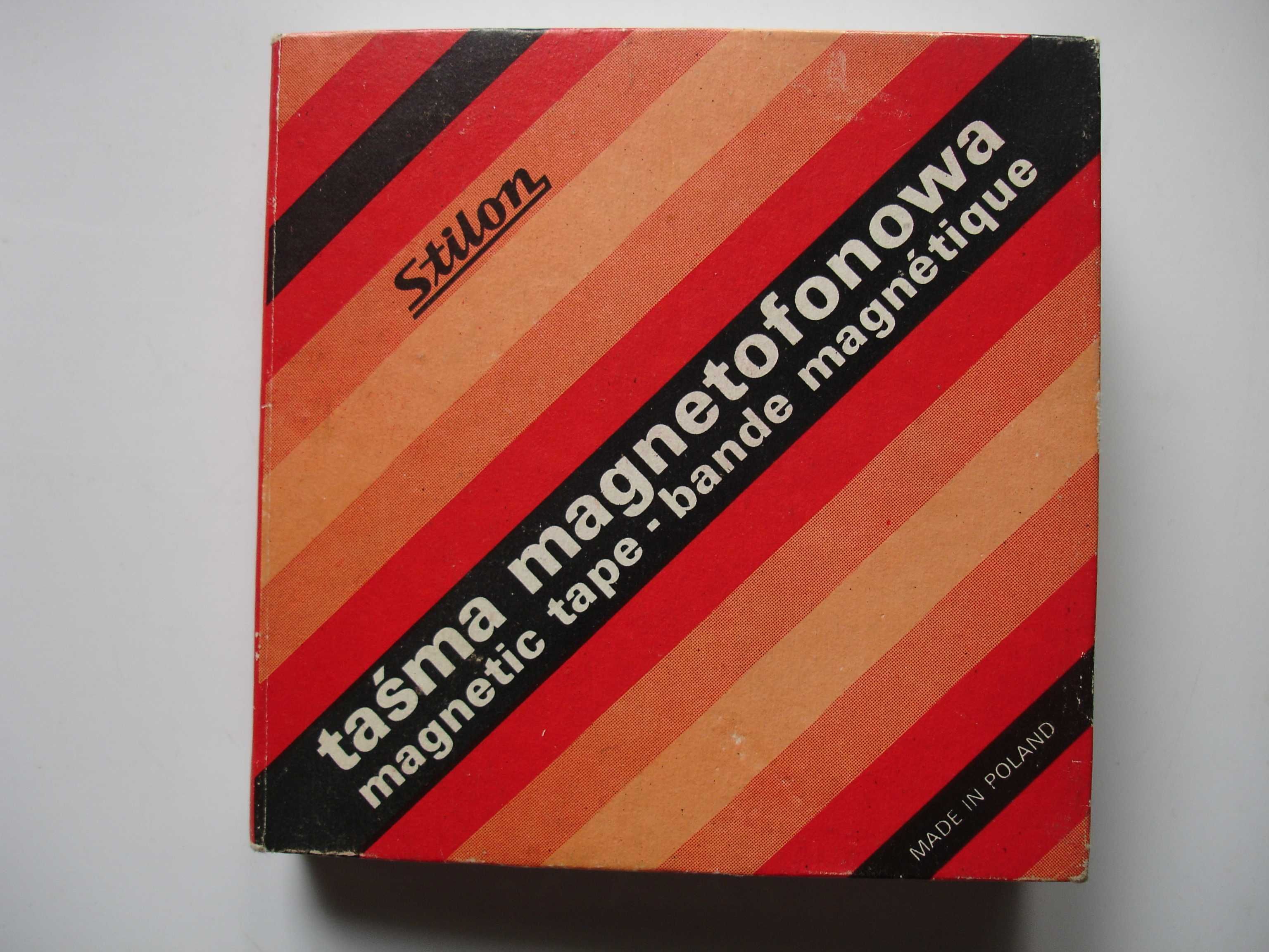 Taśma magnetofonowa szpulowa STILON- nowa 13cm/270m