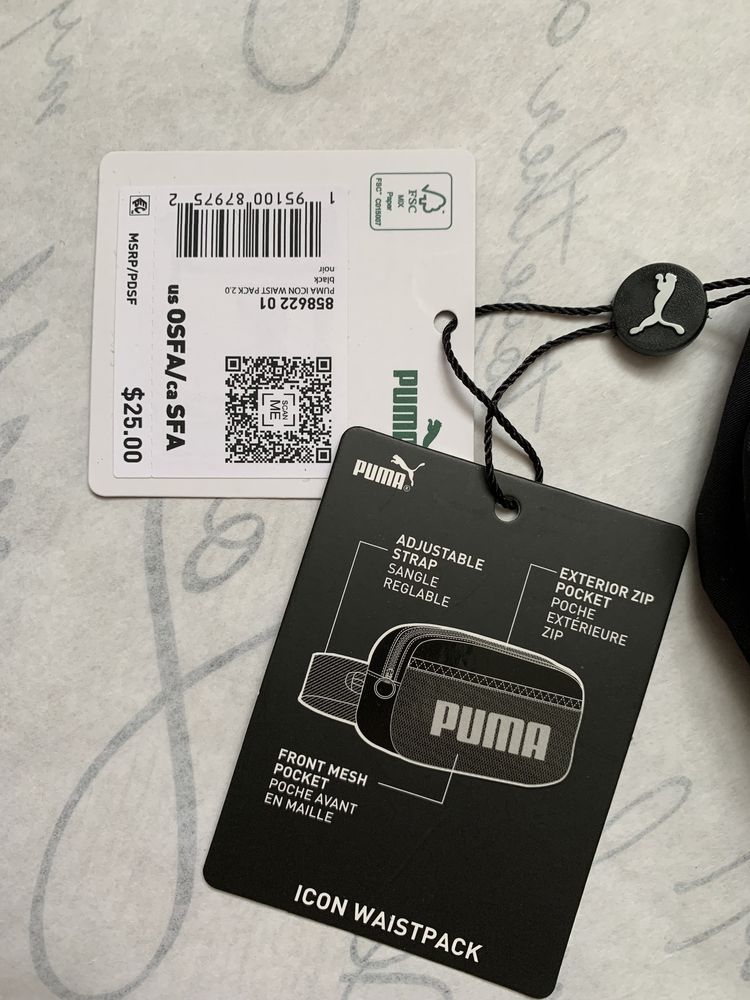 Сумка бананка Puma icon Waist Bag 2.0