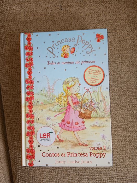 4 livros, contos da Princesa Poppy
