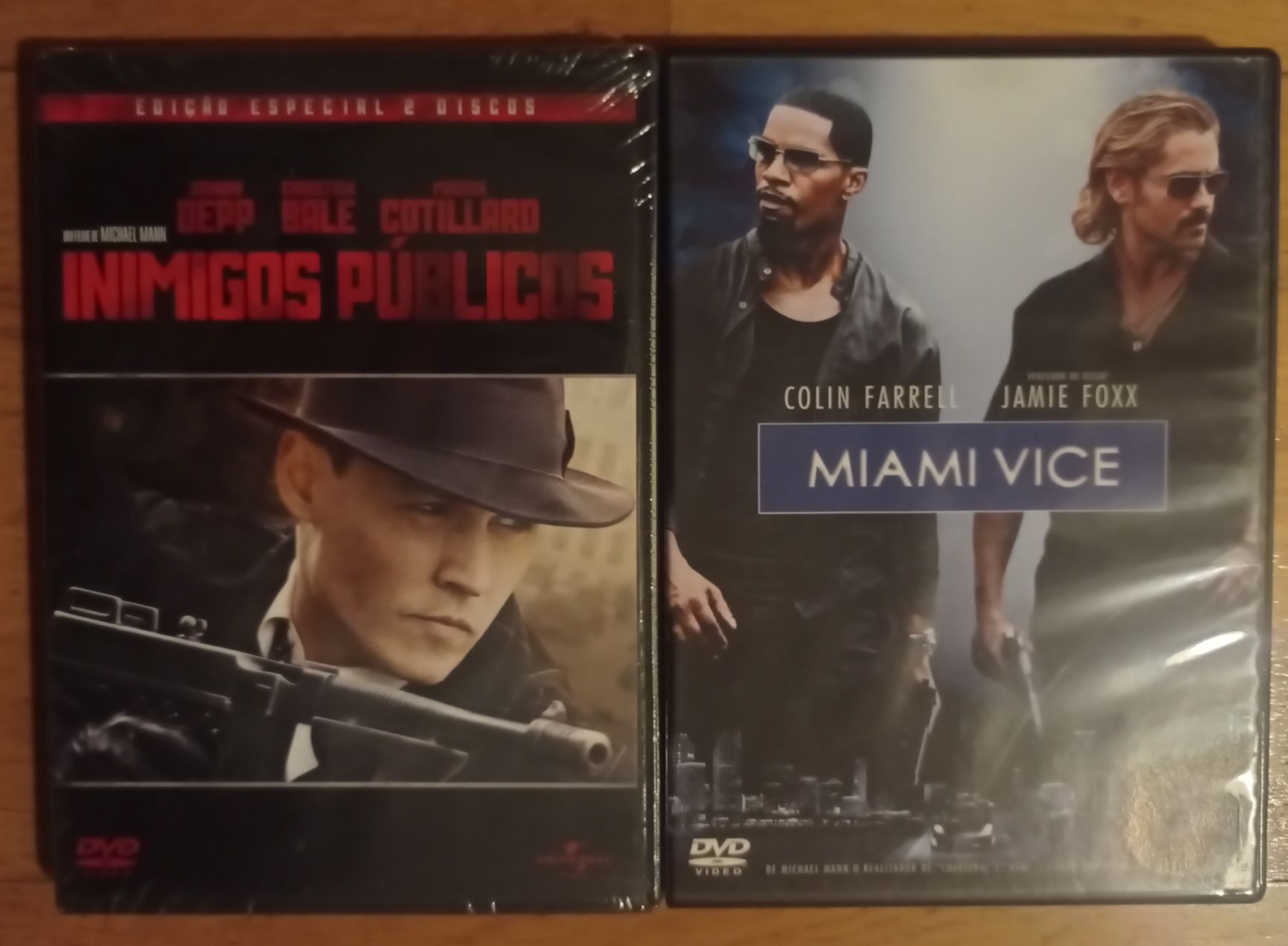 Michael Mann | Inimigos Públicos 2 Dvds  | Miami Vice