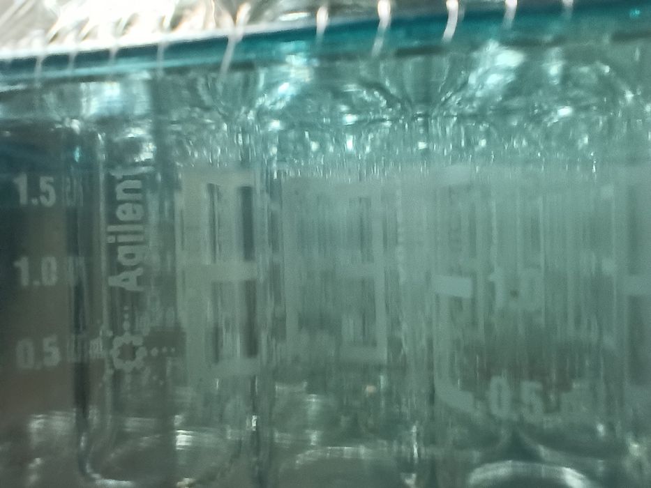Szklane fiolki 2 ml Agilent op. 100 szt.