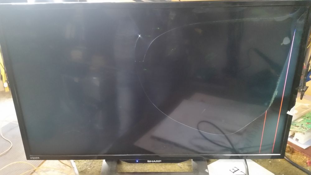 LCD SHARP LC-32LD170E - na części, płyta główna .