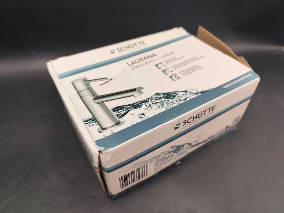 Kran Łazienkowy, Schütte LAURANA 35911, Bateria Kolumnowa Srebrna