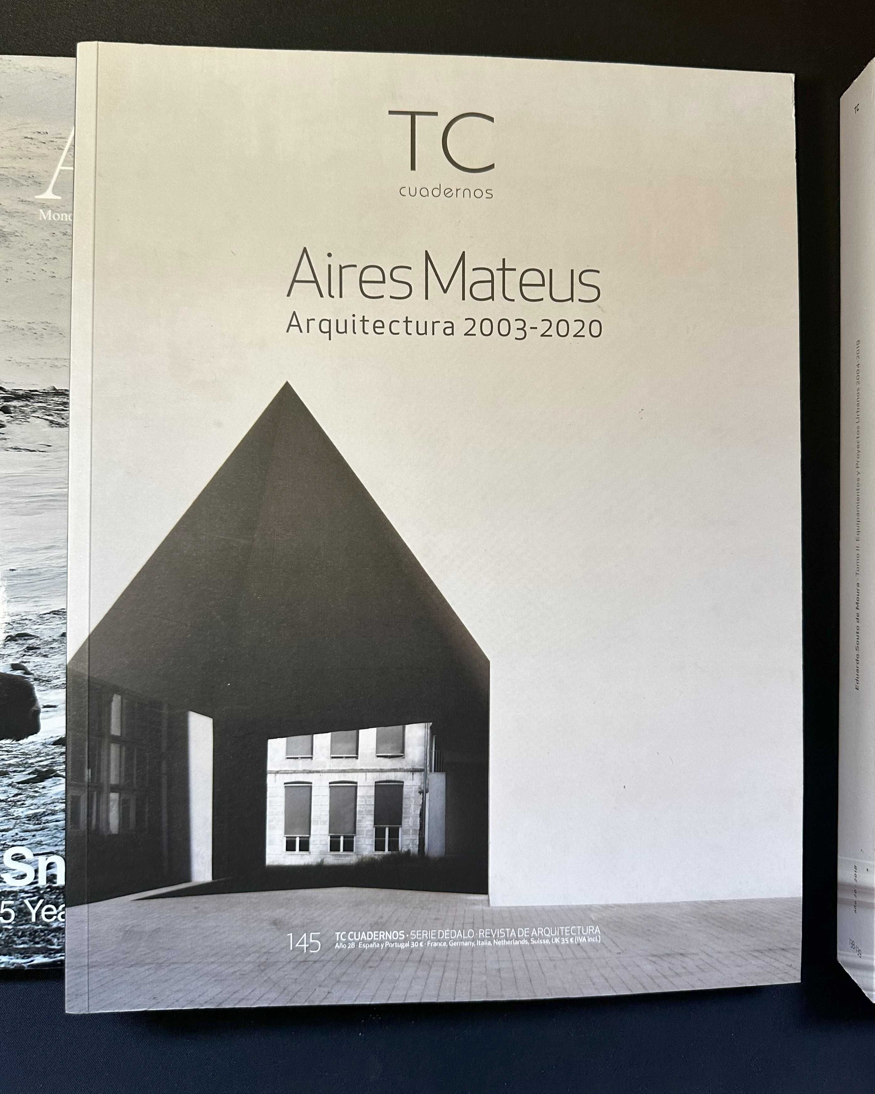 Livros de Arquitetura Viva, TC - Souto Moura, Siza, Aires Mateus, Loos