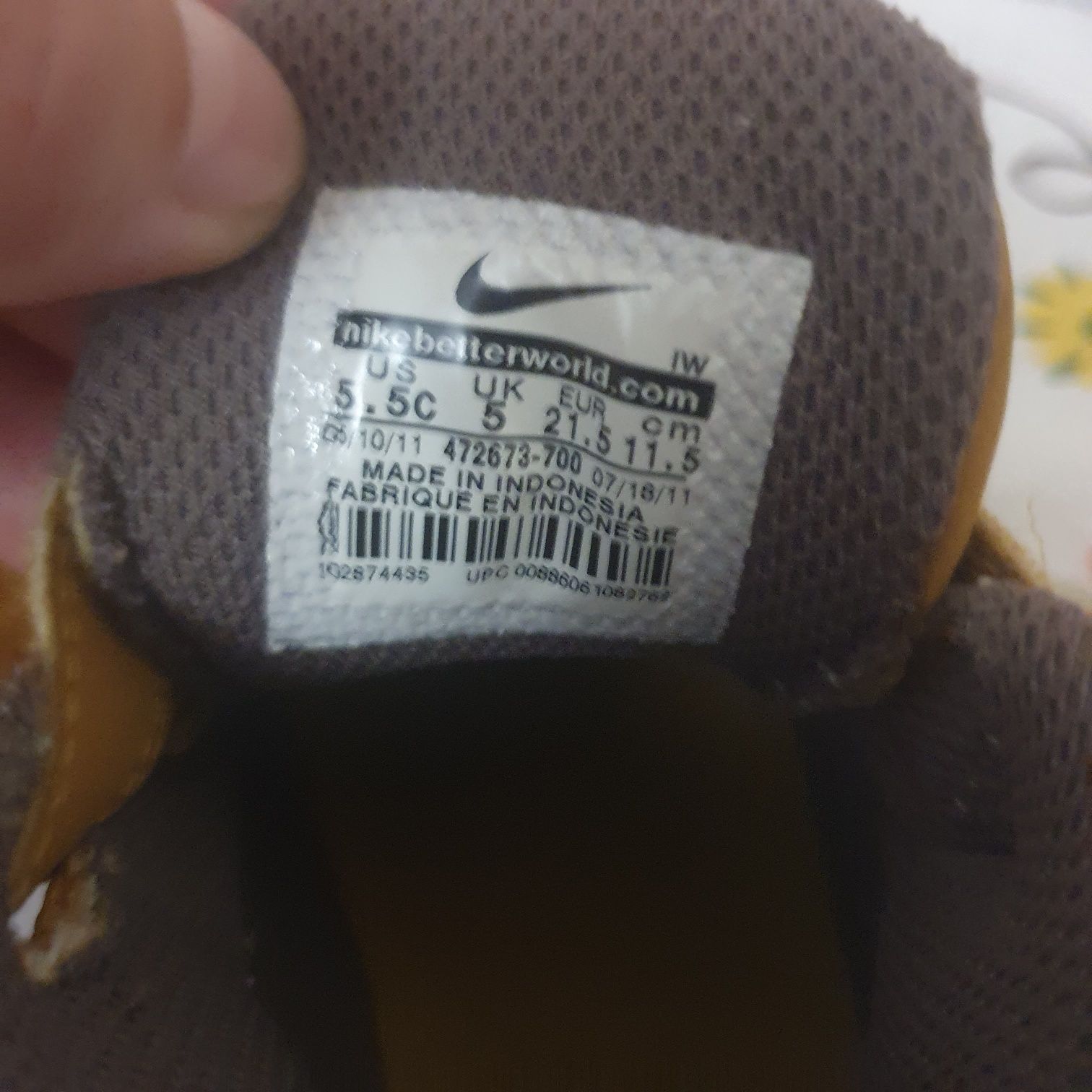 Ботиночки фирмы Nike