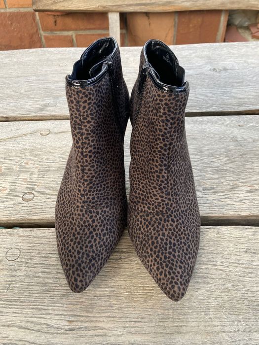 Śliczne botki M&S wkładka 24,7 rozm 38 1/2 stan bdb