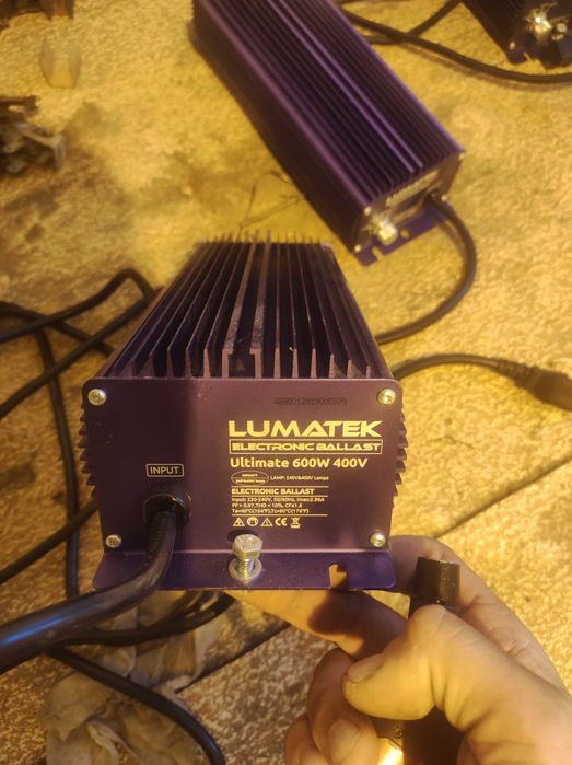 Lumatek 600w електричний баласт +ДНАТ 600w
