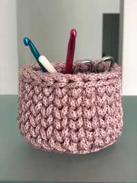 Suporte Vaso em crochet