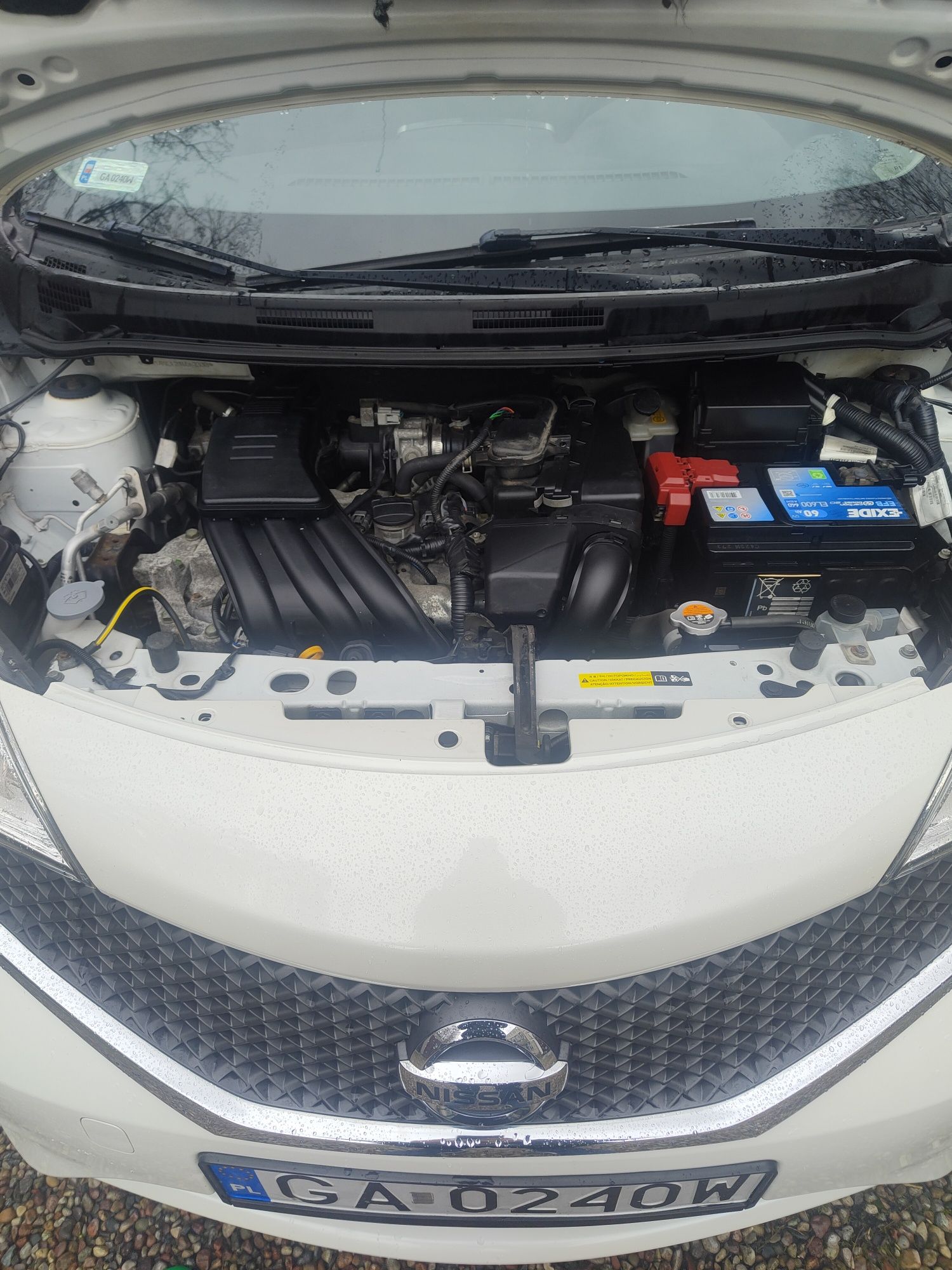 Nissan note rok 2014 poj 1.2b bogato wyposażony super stan.