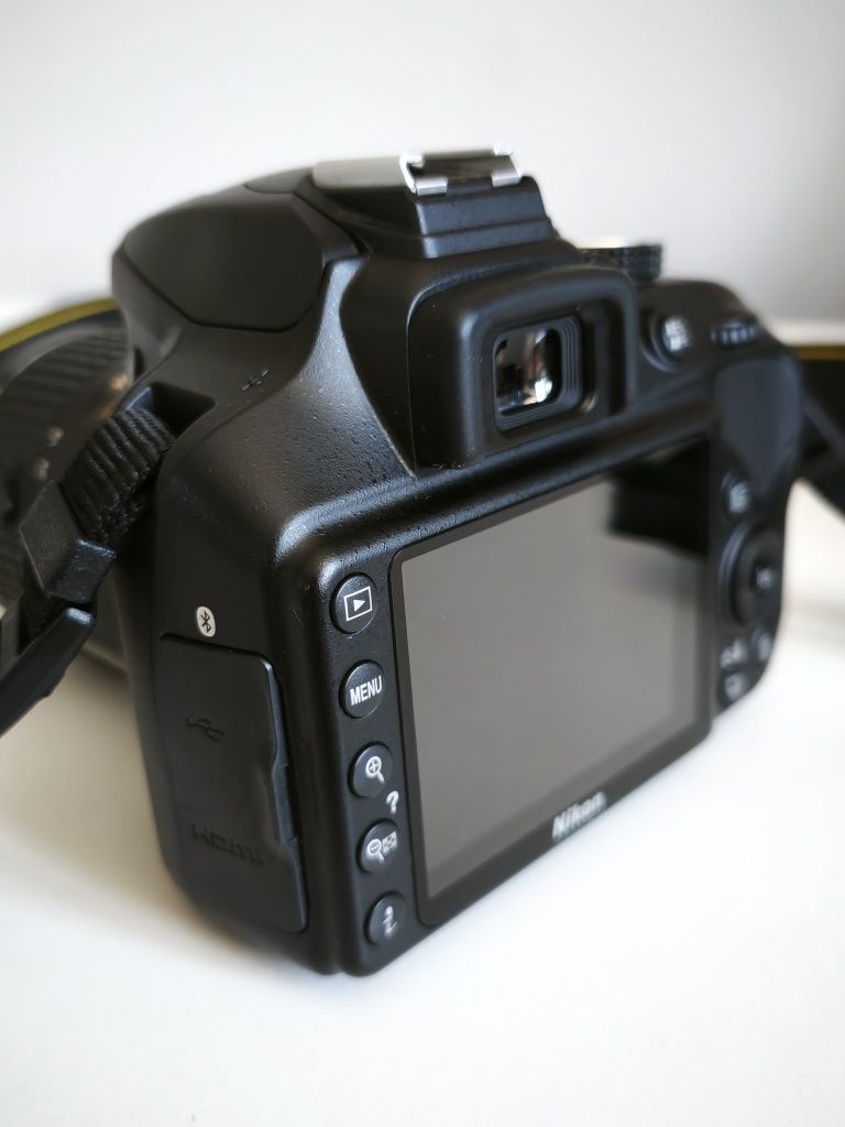 Aparat Nikon D3400 jak nowy + obiektyw Nikon 18-55 mega zestaw 24Mpx