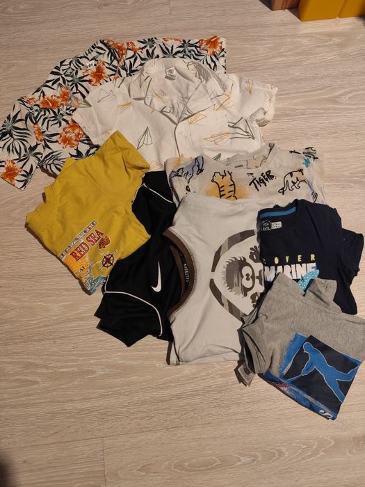 Ciuchy dla chłopca 122/128