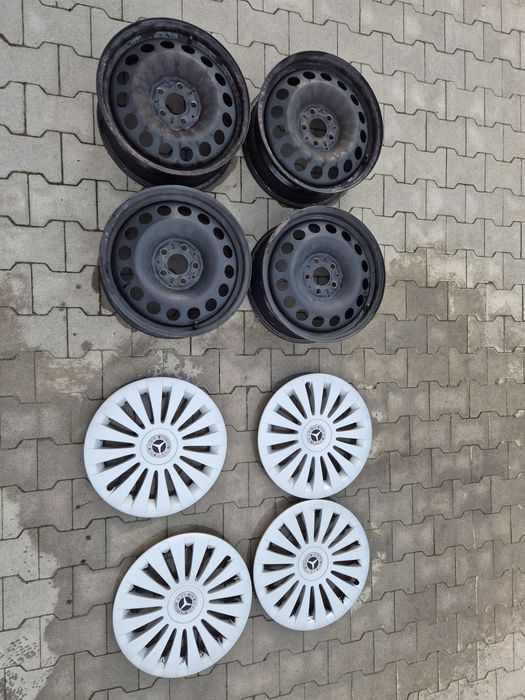 Felgi stalowe 17 czujniki kołpaki Mercedes Vito W447