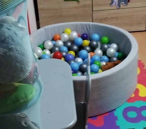 Basen z kulkami, stan bardzo dobry