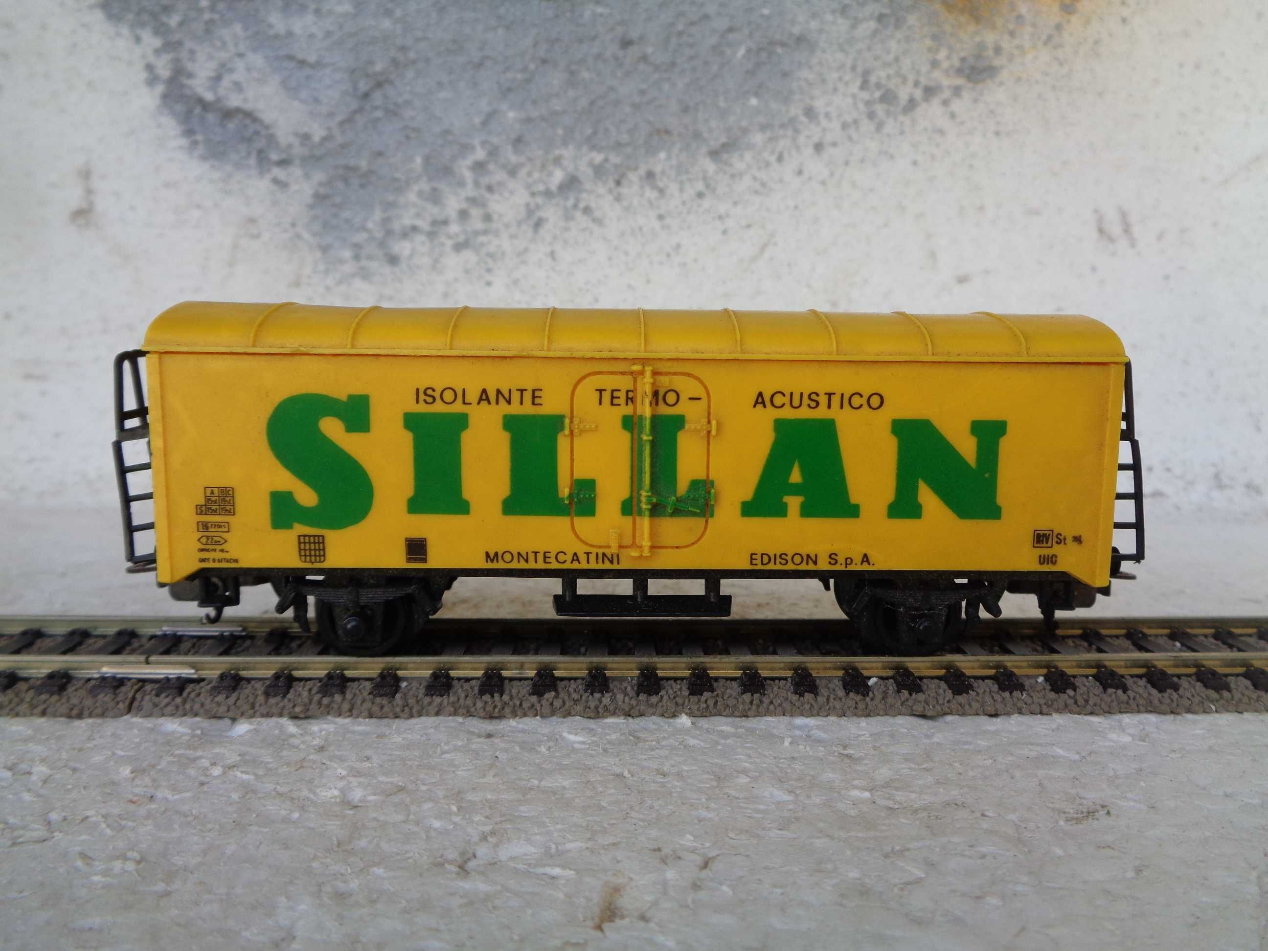 1:87 LIMA Vagão caixa fechada da SILAN - Comboio