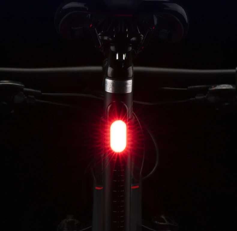 Задній велосипедний ліхтар RockBros PT-6005B поліцейський режим USB