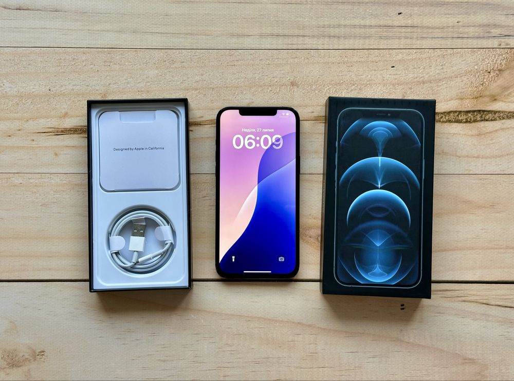 iPhone 12 Pro Max 128gb Pacific Blue Neverlock