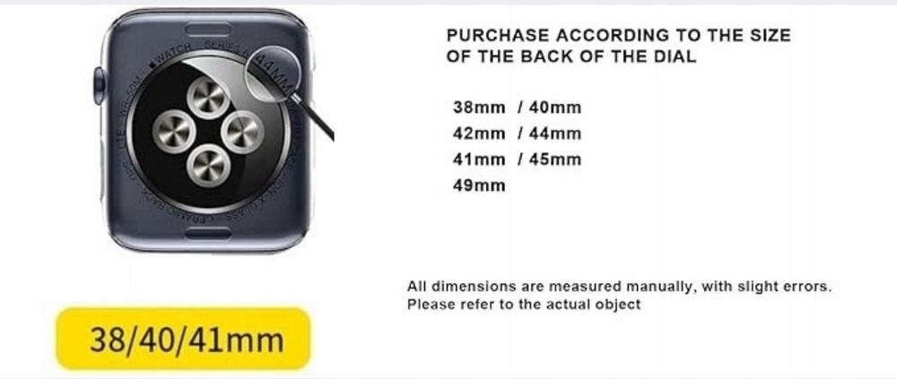 Pasek Opaską Pleciona do Apple Watch 10,9,8,7,6,5 SE 38/40/41/42mm