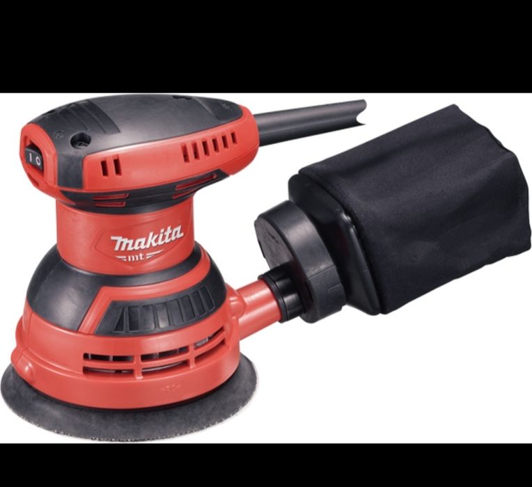 Szlifierka mimośrodowa Makita M9204

Wbudowany system odsysania pyłu,