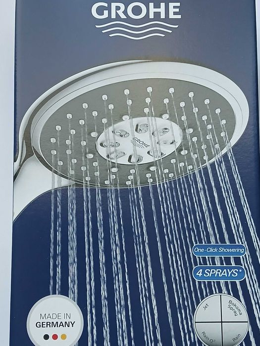 Słuchawka Grohe Vitalio 130*nowa w pudełku*oryginał 130mm 4 strumienie