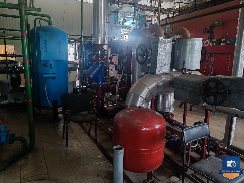 Продаж. Парова котельня для Опалення та Гарячої води (2011 рік)