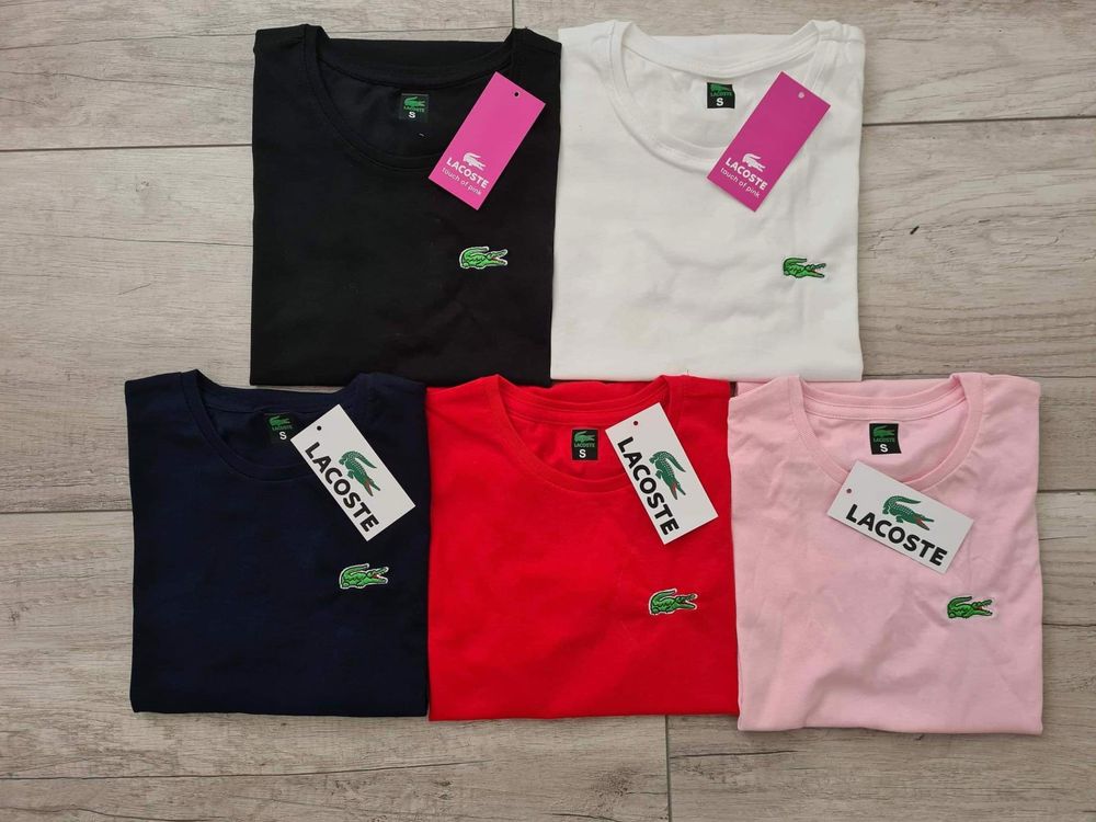 Koszulki damskie i męskie Lacoste S M L XL XXL