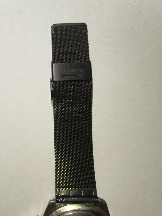 Pasek mesh 22mm czarny
