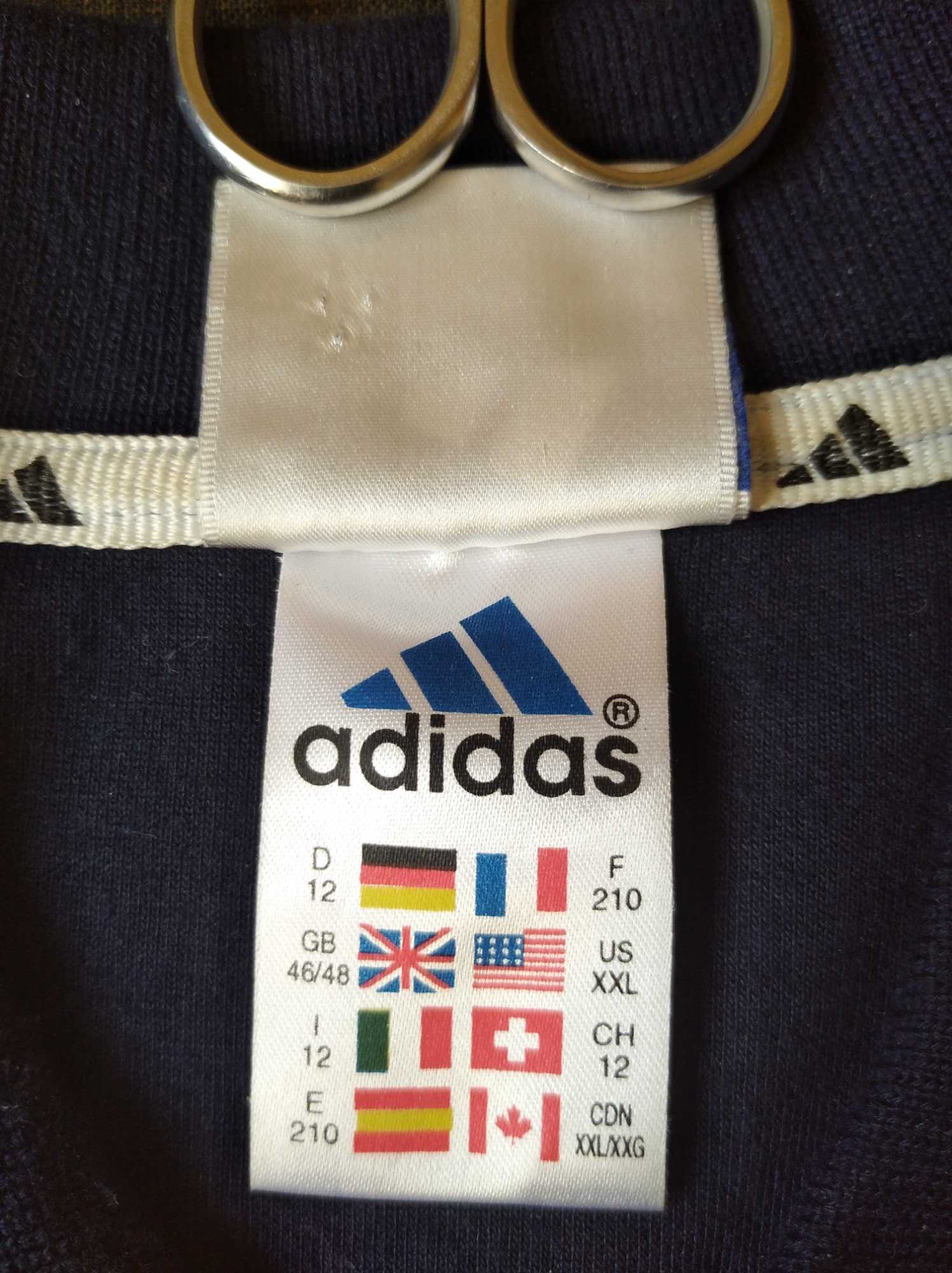 koszulka adidas dlugi rekaw duza ilosc loga duzo zdjec