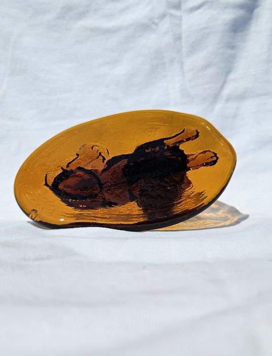 Przycisk do papieru lew ZąbkowicePrzycisk do papieru w kształcie lwa.