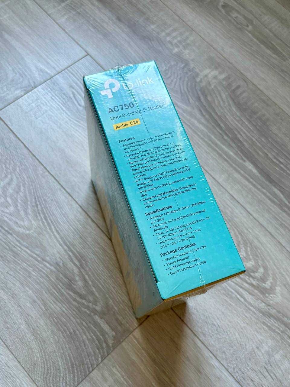 Wi-Fi роутер TP-Link Archer C24 AC750