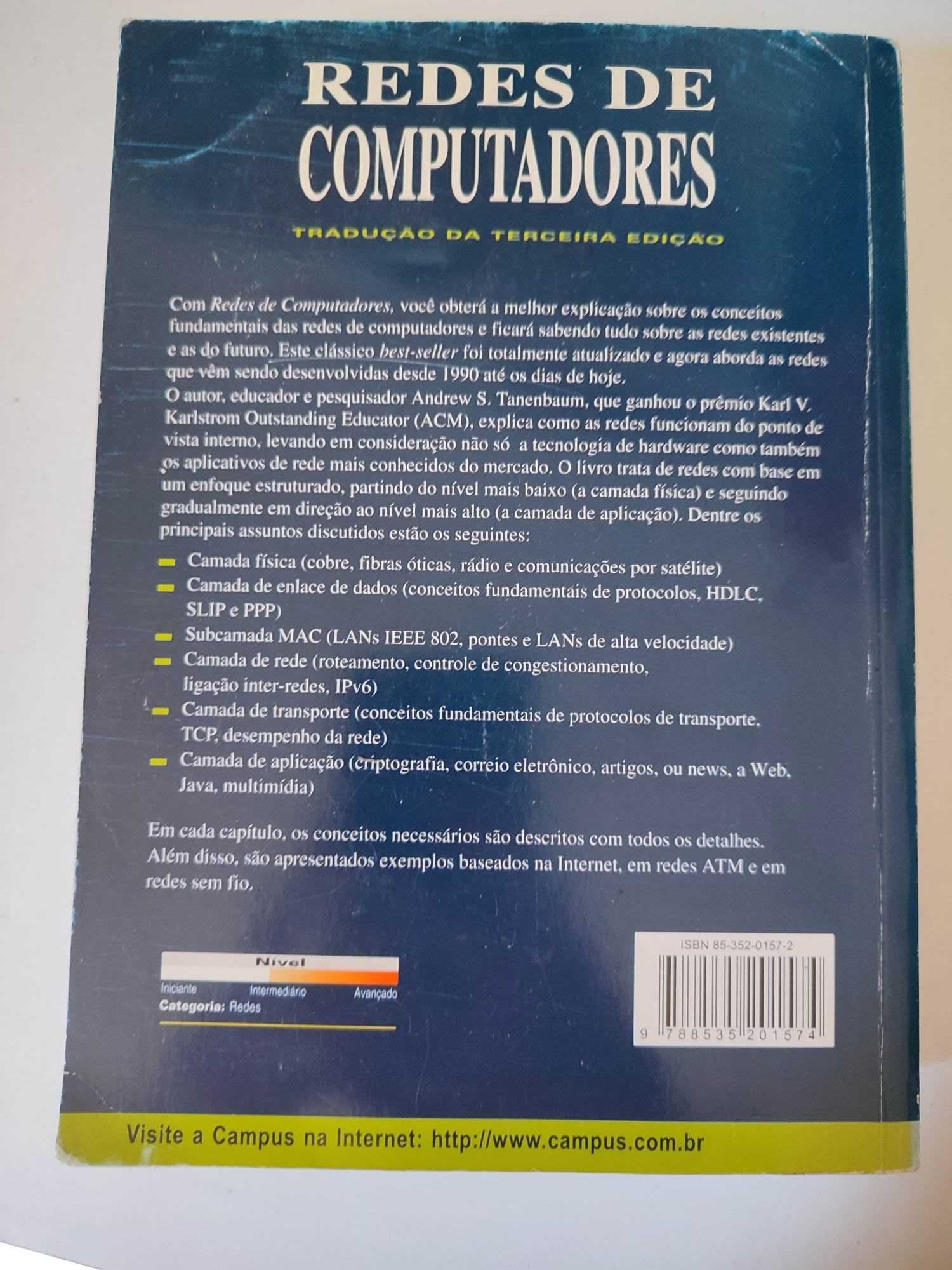 Livro - Rede de Computadores (Andrew S. Tanebaum)
